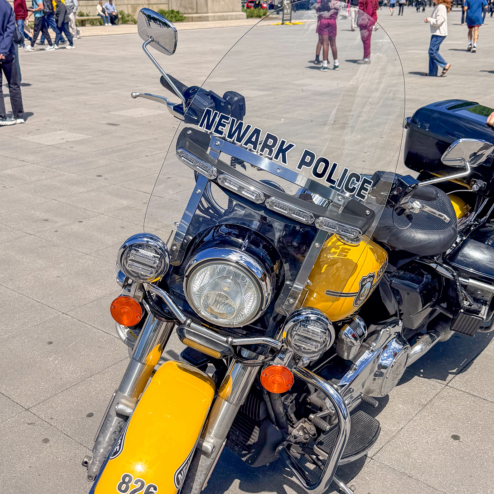 Newark Police Motorcycle