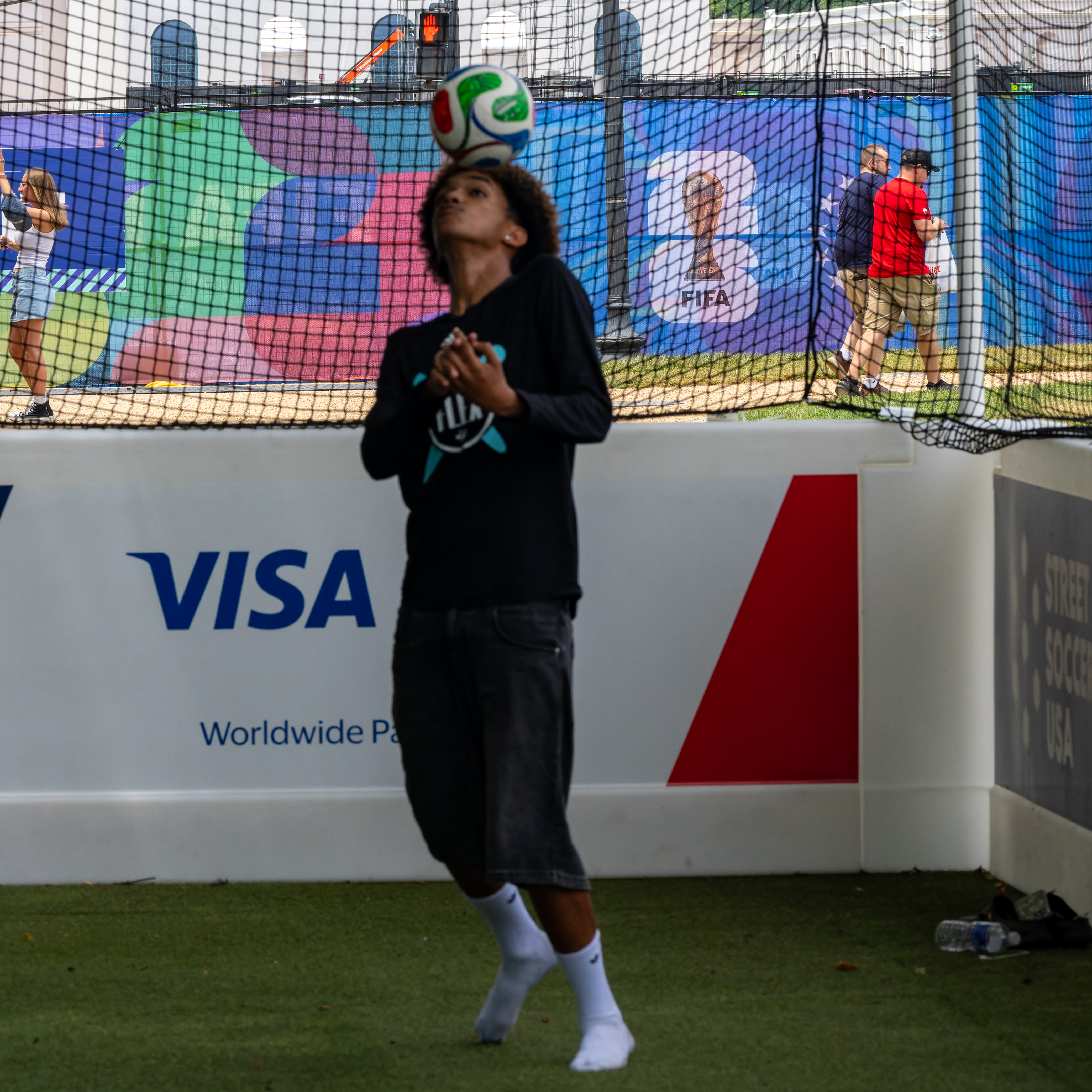 Visa Street Soccer Participant