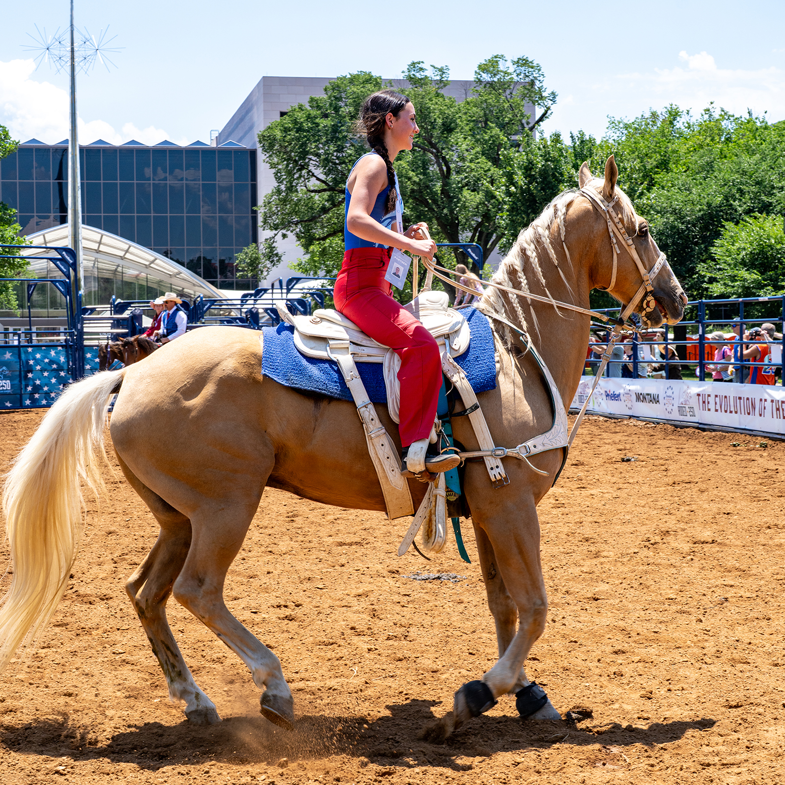 Cervi Rodeo Company trick rider