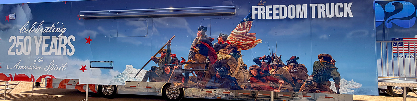 America 250 Freedom Trucks in Washington, DC