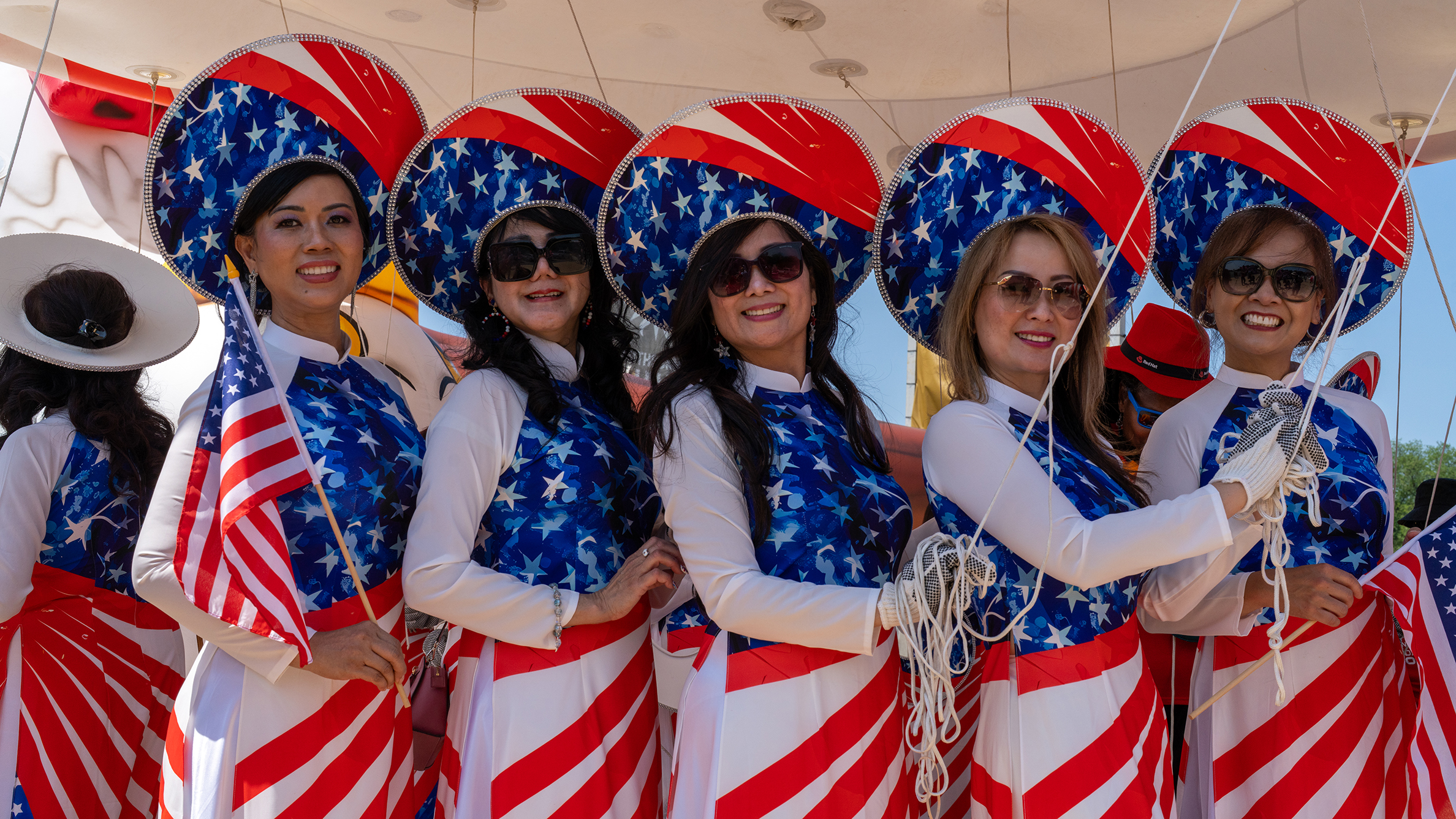 Patriotic Ladies in DC
