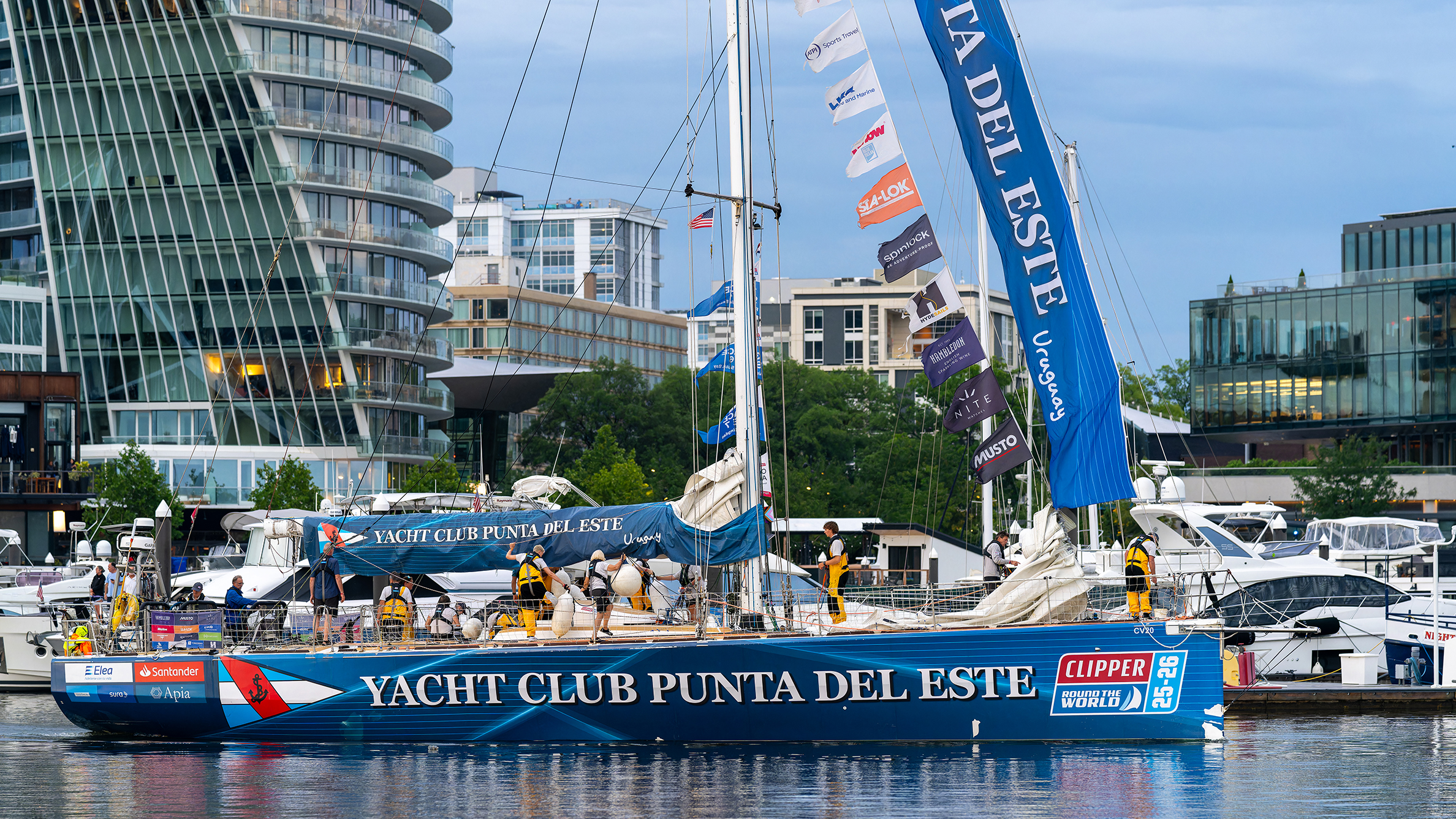 Clipper Round the World Punta del Este Yacht
