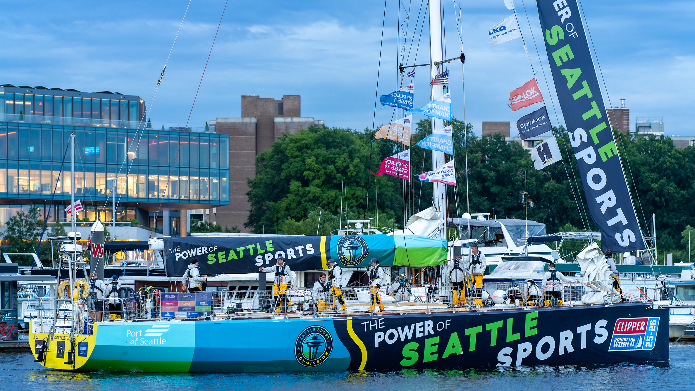 Clipper Round the World Seattle Sports Yacht