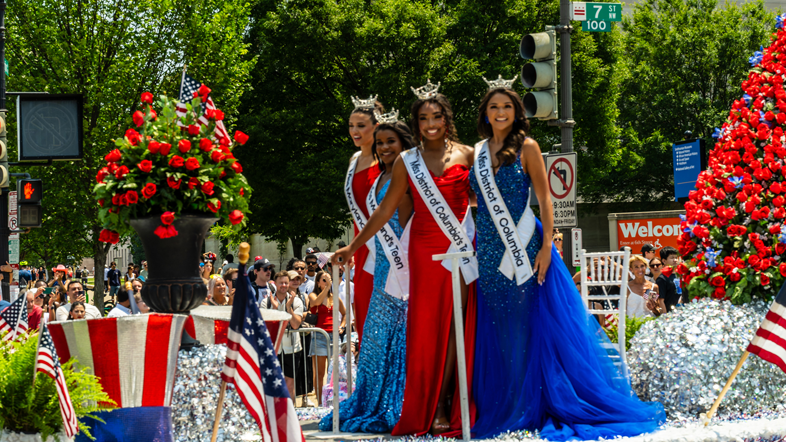 Pageant Winners Celebrating