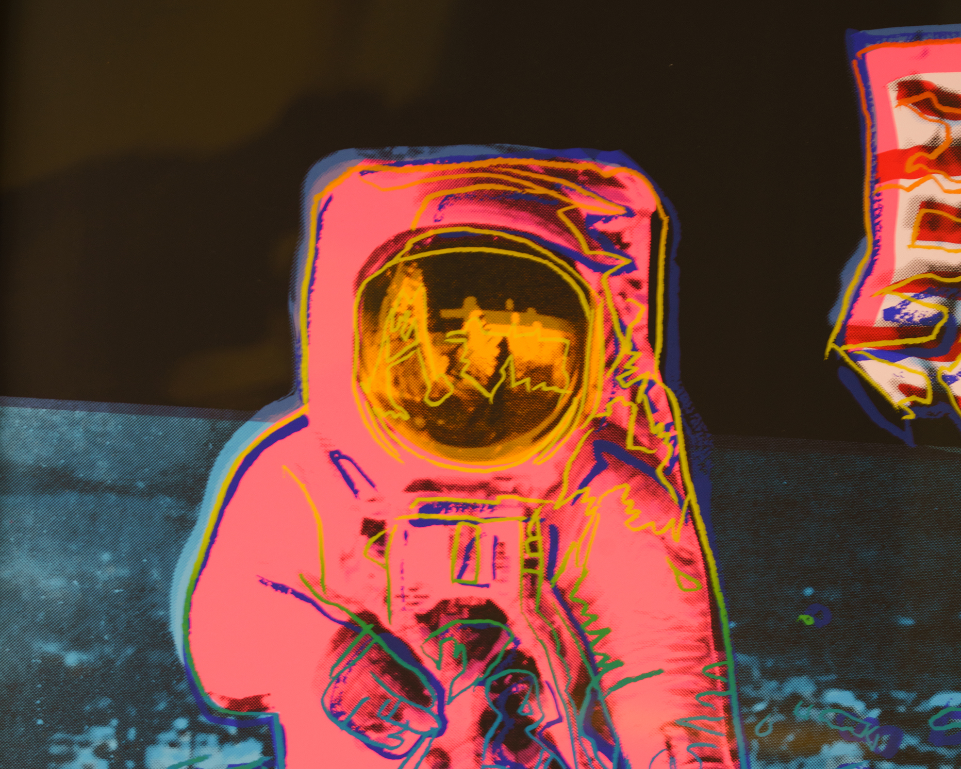REACH picture of astronaut