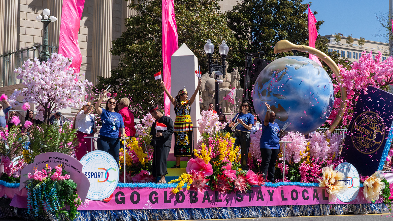 2026 National Cherry Blossom Festival Passport DC Float