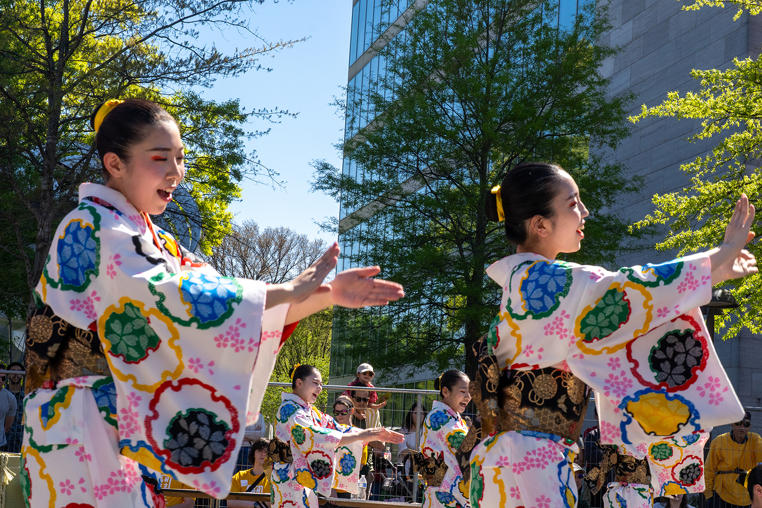 Stage performance at Sakura Matsuri in Washington, DC