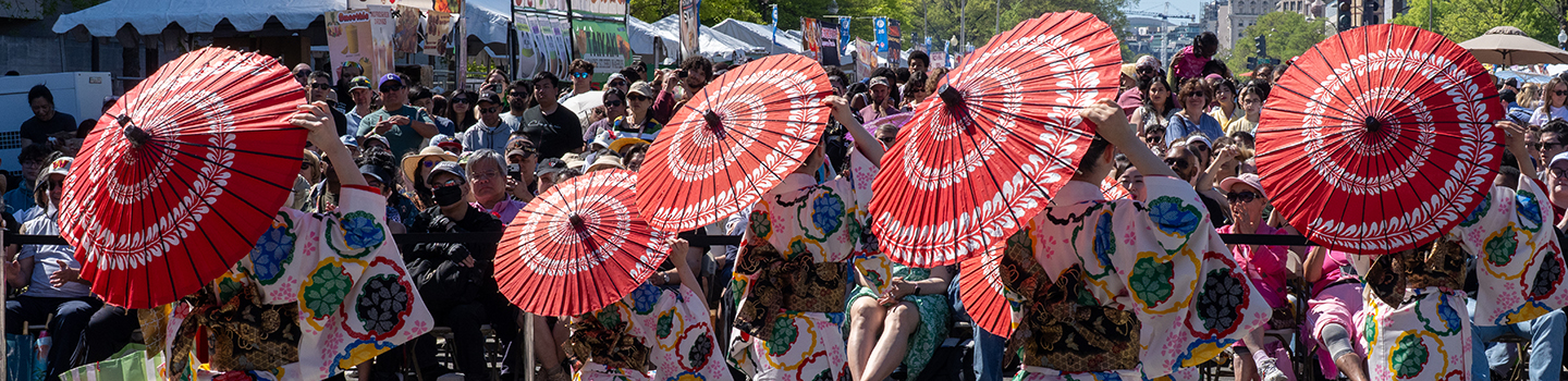 Pennsylvania Avenue during Sakura Matsuri in Washington, DC