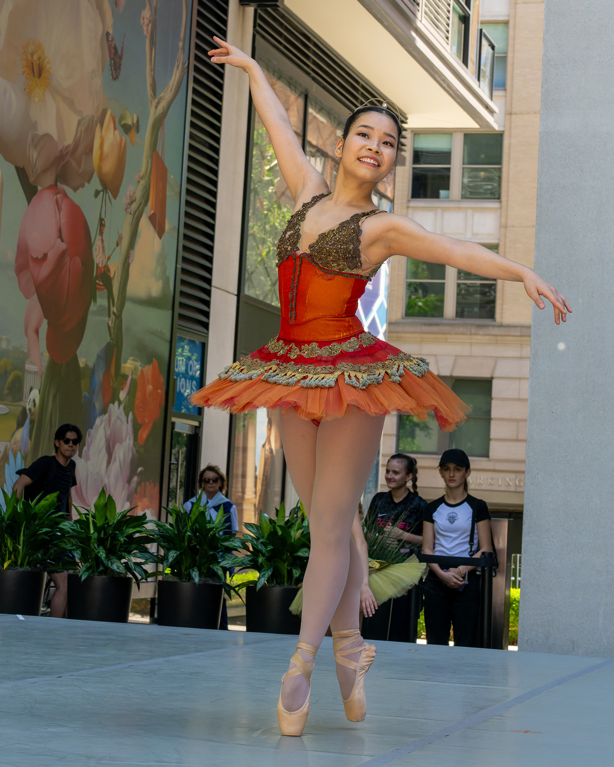 Ballerina performing at TWB CityCenterDC 2026
