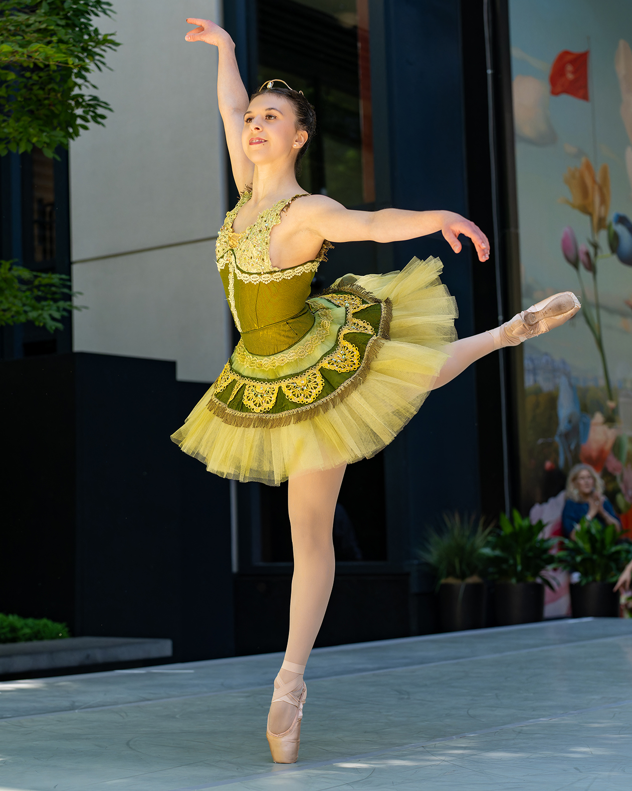Ballerina performing at TWB CityCenterDC 2026