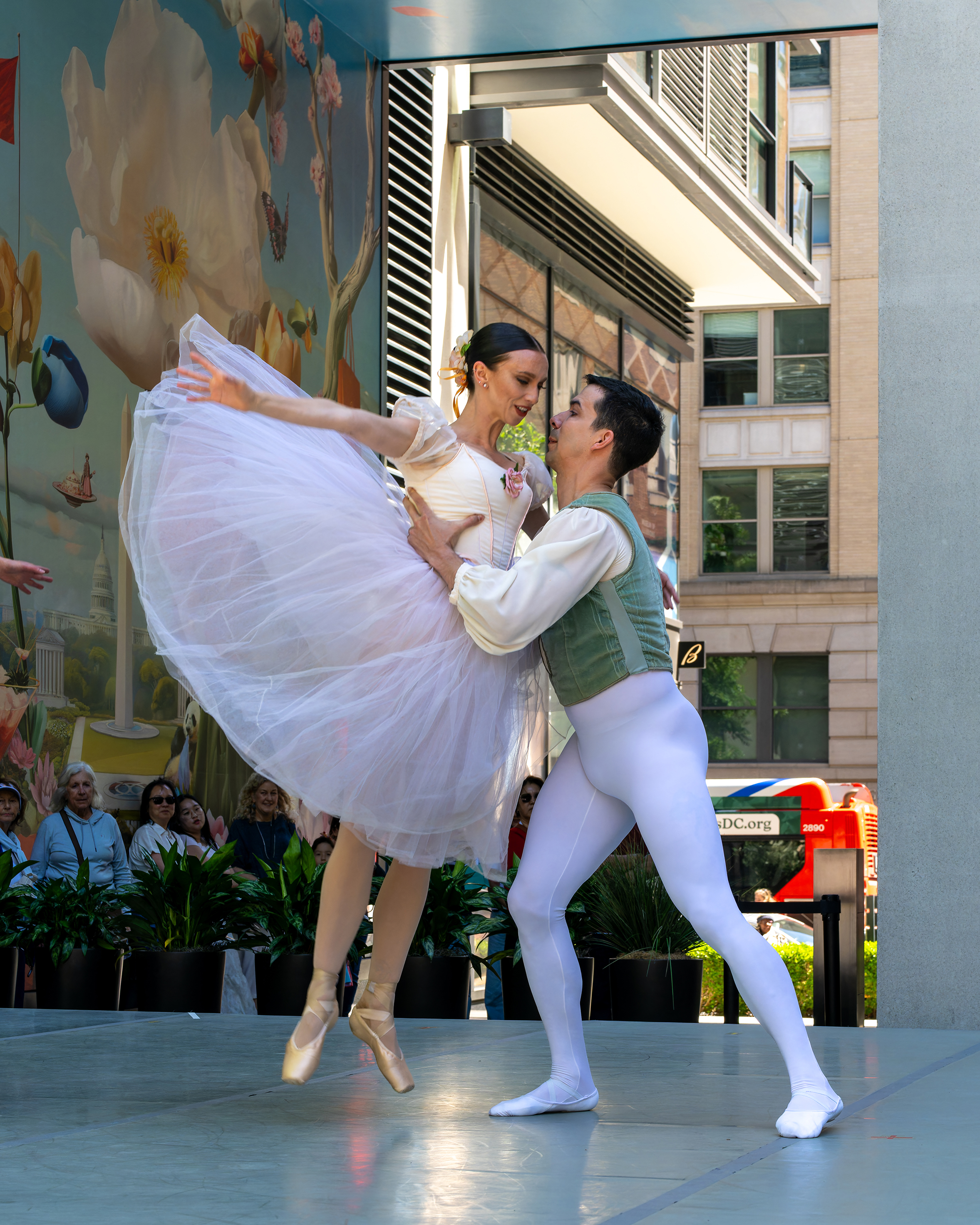 TWB dancer performing at CityCenterDC
