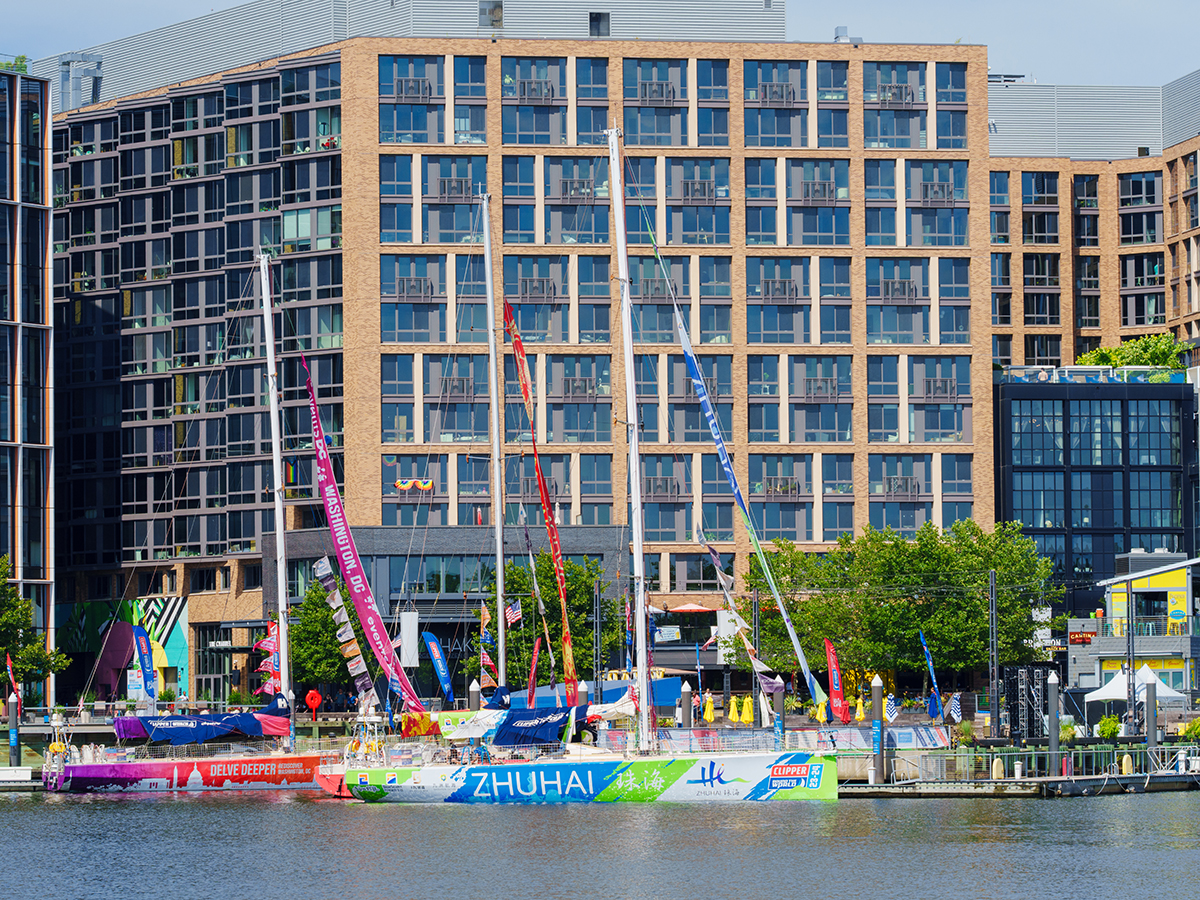 Clipper Round the World Yacht Race at The Wharf DC
